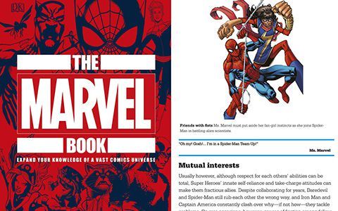[画集]The Marvel Book: Expand Your Knowledge Of A Vast Comics Universe[687P]