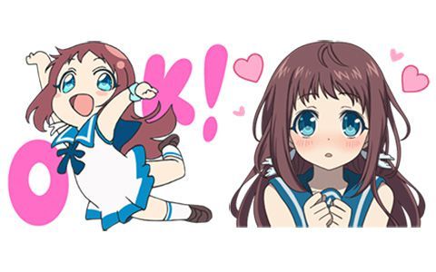 [表情包]凪のあすから Line表情包2套[80P]