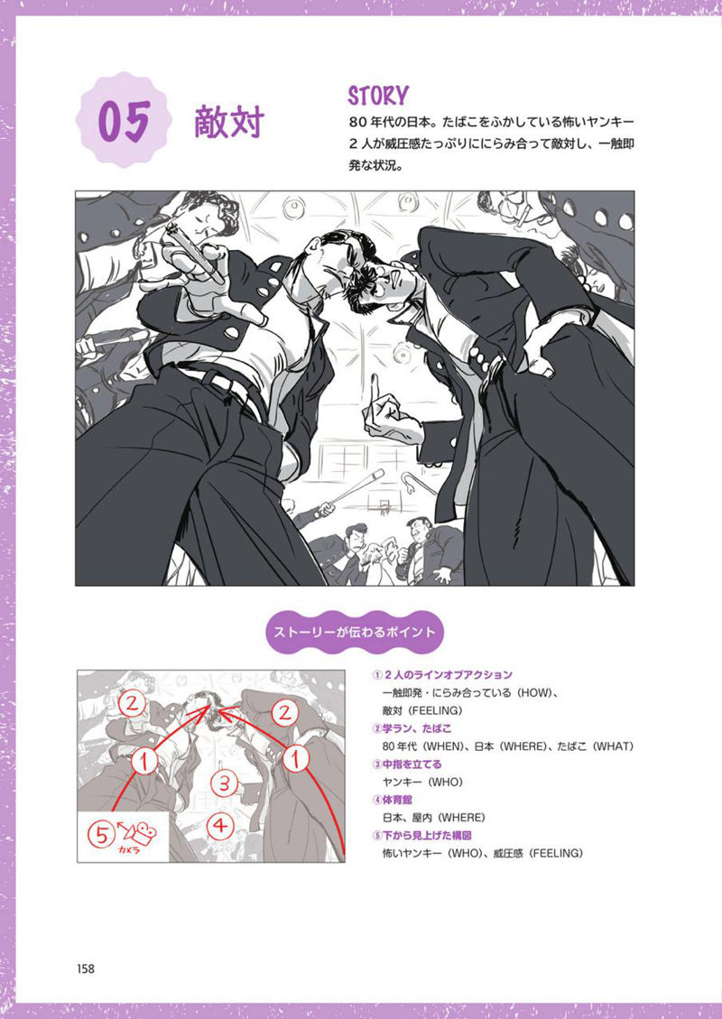 [漫画教程][日文]一幅画讲故事 视觉叙事全攻略[176P]