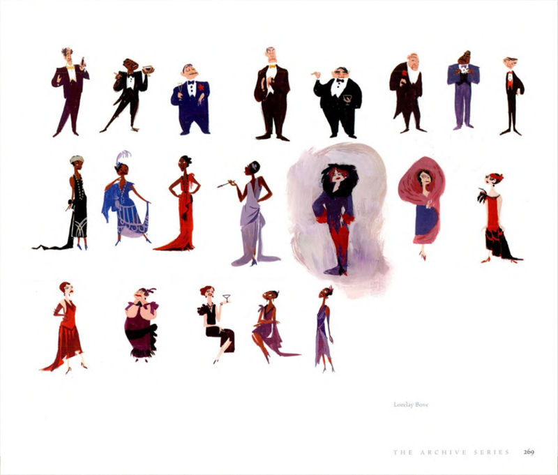 [会员][画集]Walt Disney Animation Studios The Archive Series Design[290P]