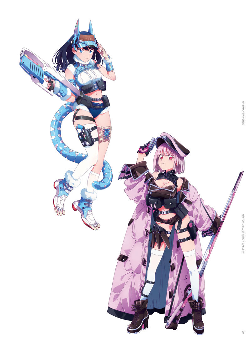 [会员][画集]GRIDMAN UNIVERSE HEROINE ILLUSTRATION ARCHIVE[117P]