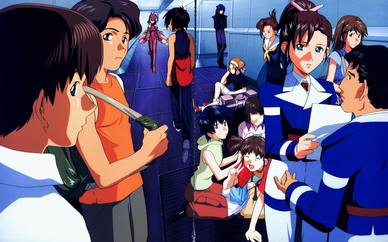 [会员][画集]Newtype 100% Collection 無限のリヴァイアス えがかれたあした[72P]