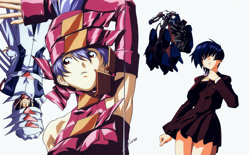 [会员][画集]Newtype 100% Collection 無限のリヴァイアス えがかれたあした[72P]