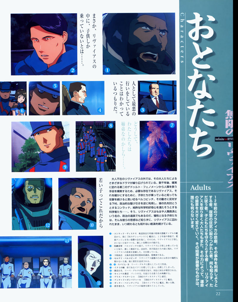 [会员][画集]Newtype 100% Collection 無限のリヴァイアス えがかれたあした[72P]