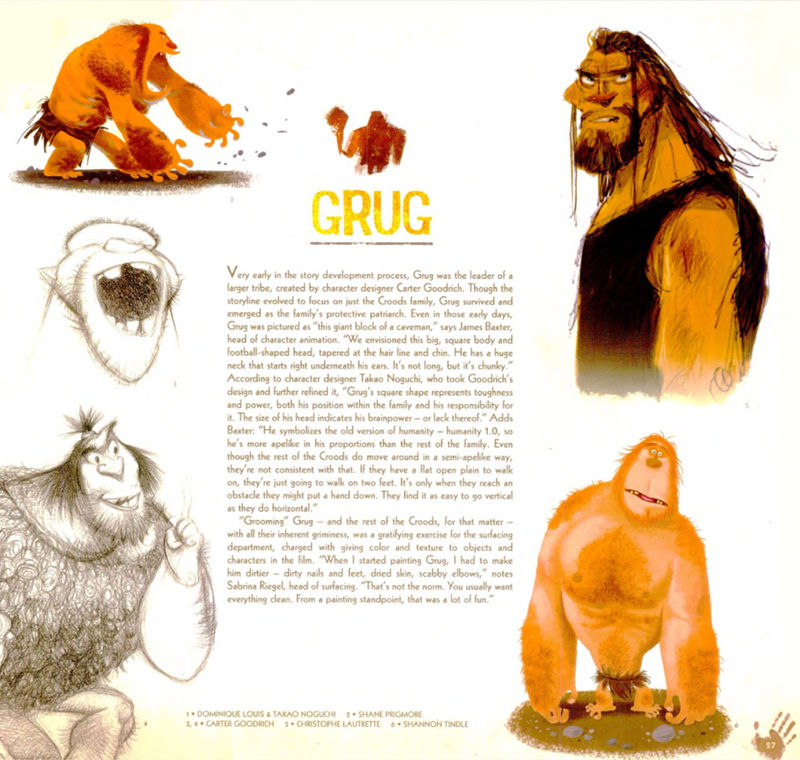 [会员][画集]The Art of The Croods[188P]