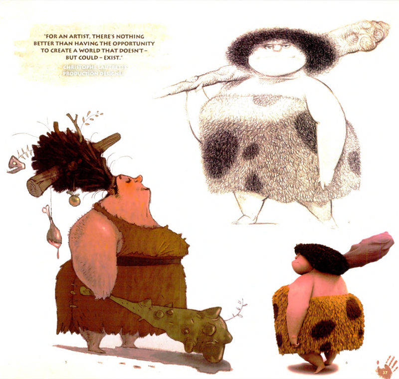 [会员][画集]The Art of The Croods[188P]