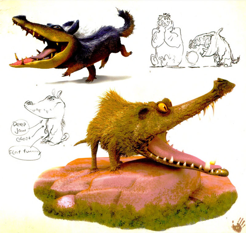 [会员][画集]The Art of The Croods[188P]