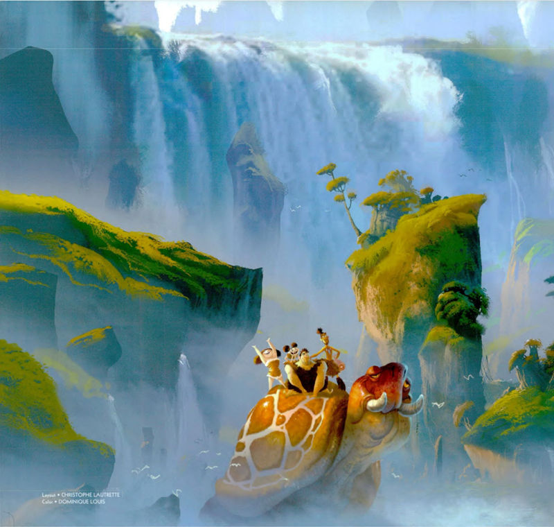 [会员][画集]The Art of The Croods[188P]