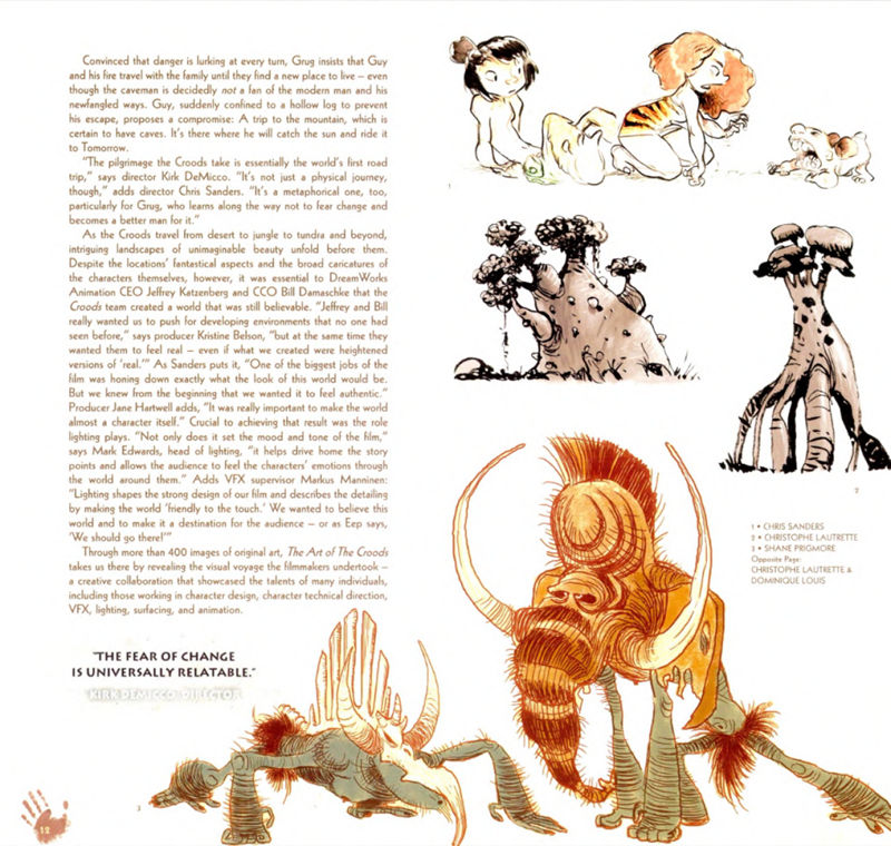 [会员][画集]The Art of The Croods[188P]