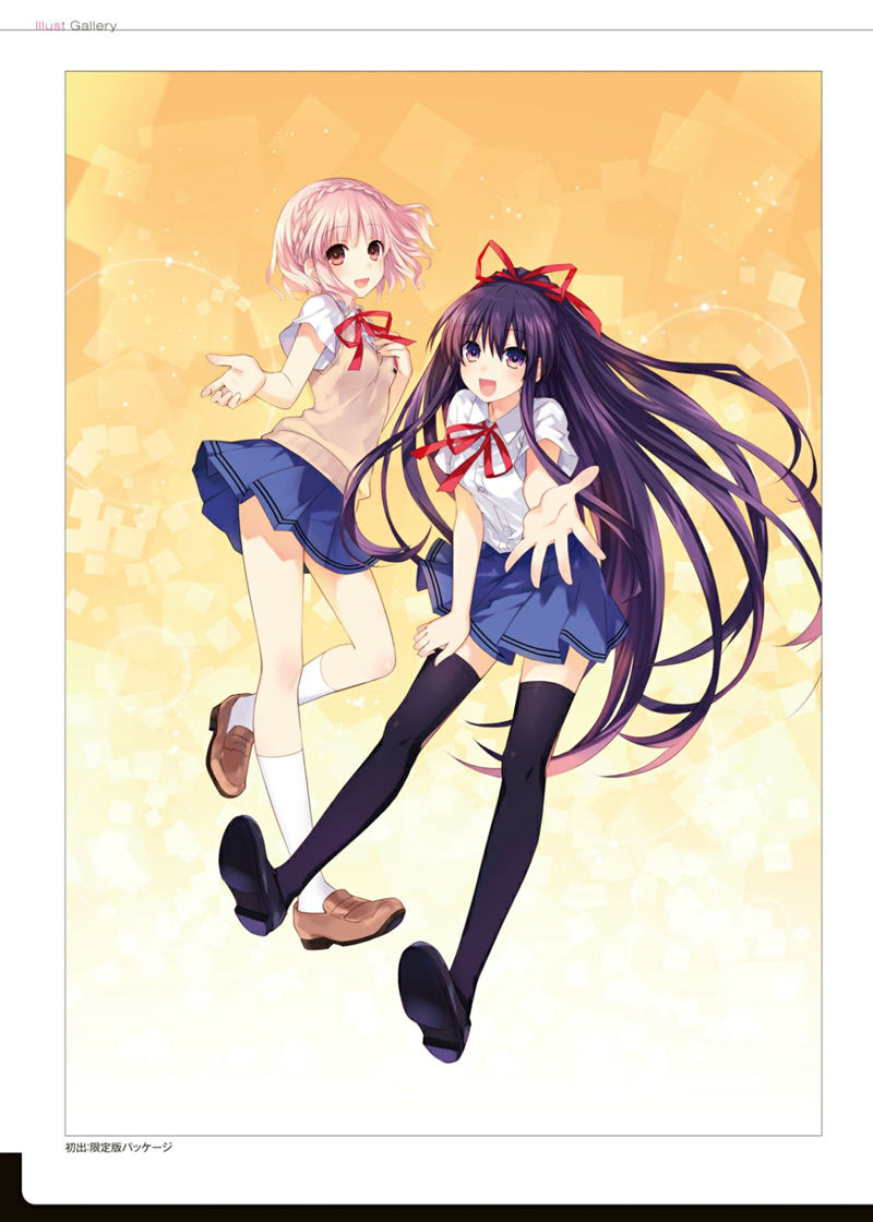 [会员][画集]デート·ア·ライブ 凜祢ユートピア パーフェクトビジュアルガイド[162P]