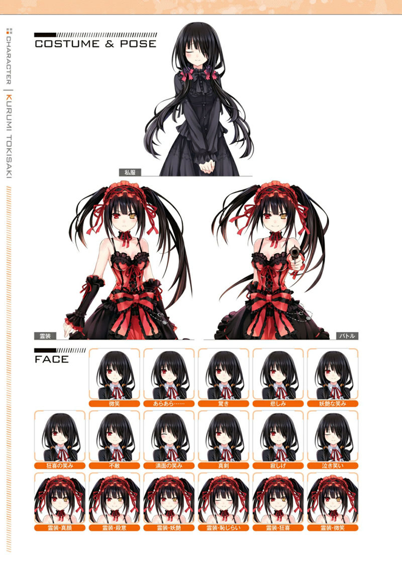 [会员][画集]デート·ア·ライブ 凜祢ユートピア パーフェクトビジュアルガイド[162P]