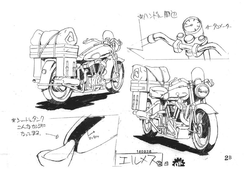 [会员][画集]奇诺之旅 动画原画设定资料集[60P]