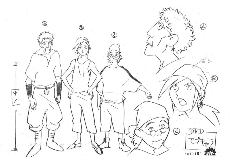 [会员][画集]奇诺之旅 动画原画设定资料集[60P]