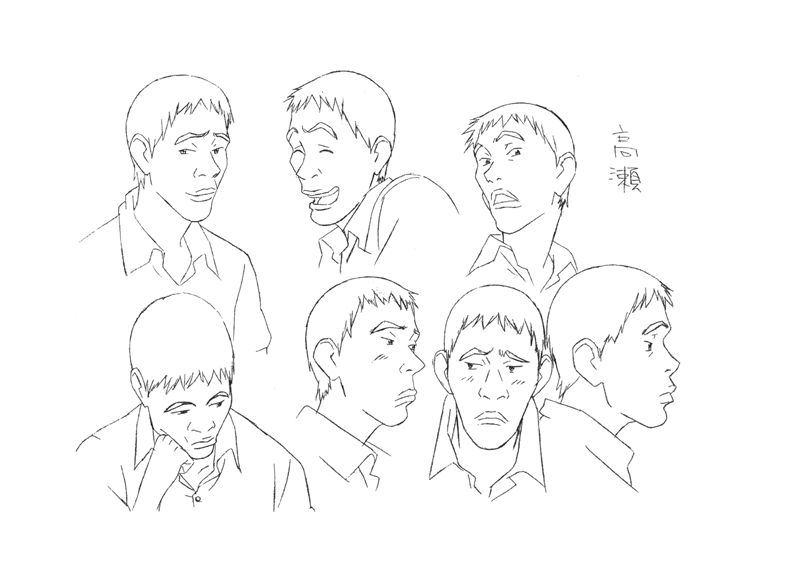 [会员][画集]穿越时空的少女 动画原画设定资料集[50P]