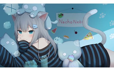 [会员][Vtuber]Nachoneko 高清图片CG包[288P]