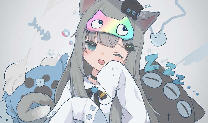 [会员][Vtuber]Nachoneko 高清图片CG包[288P]