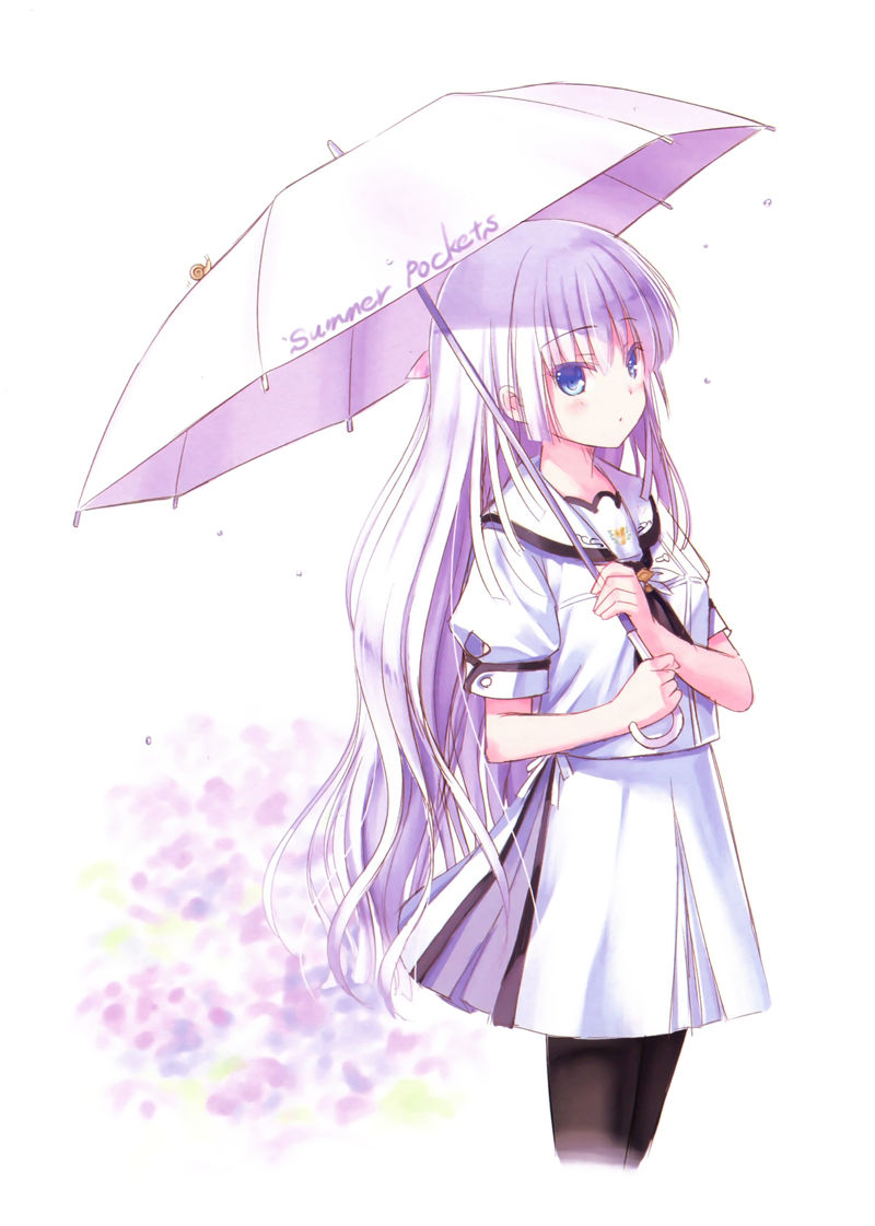 [会员][Summer Pockets]鸣濑白羽 高清图片CG包[698P]