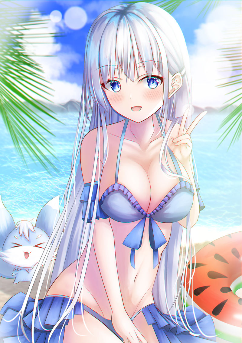 [会员][Summer Pockets]鸣濑白羽 高清图片CG包[698P]