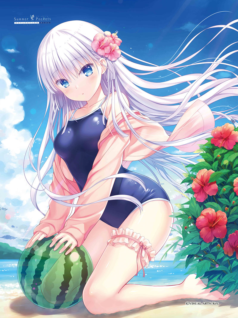[会员][Summer Pockets]鸣濑白羽 高清图片CG包[698P]