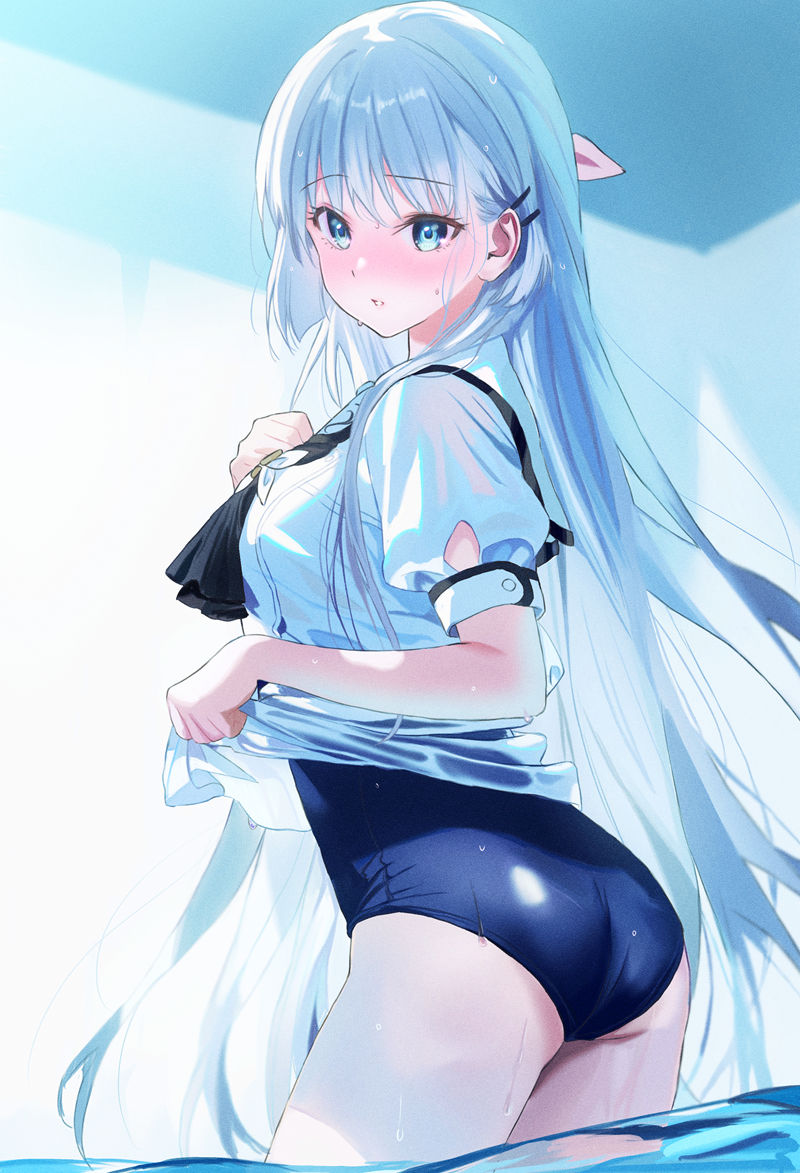 [会员][Summer Pockets]鸣濑白羽 高清图片CG包[698P]