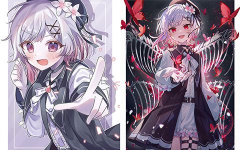 [会员][魔法少女的魔女审判]樱羽艾玛 高清图片CG包[845P]