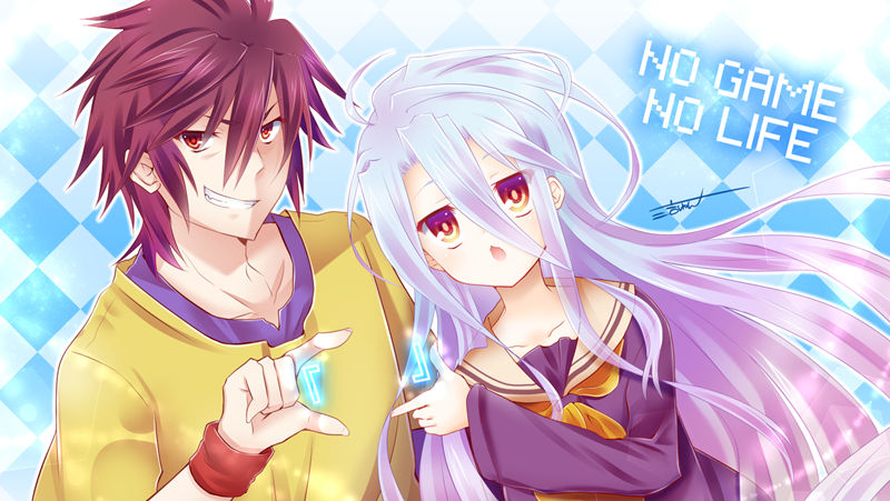 [会员]NO GAME NO LIFE 游戏人生 图片CG包[1363P] | 萌绘