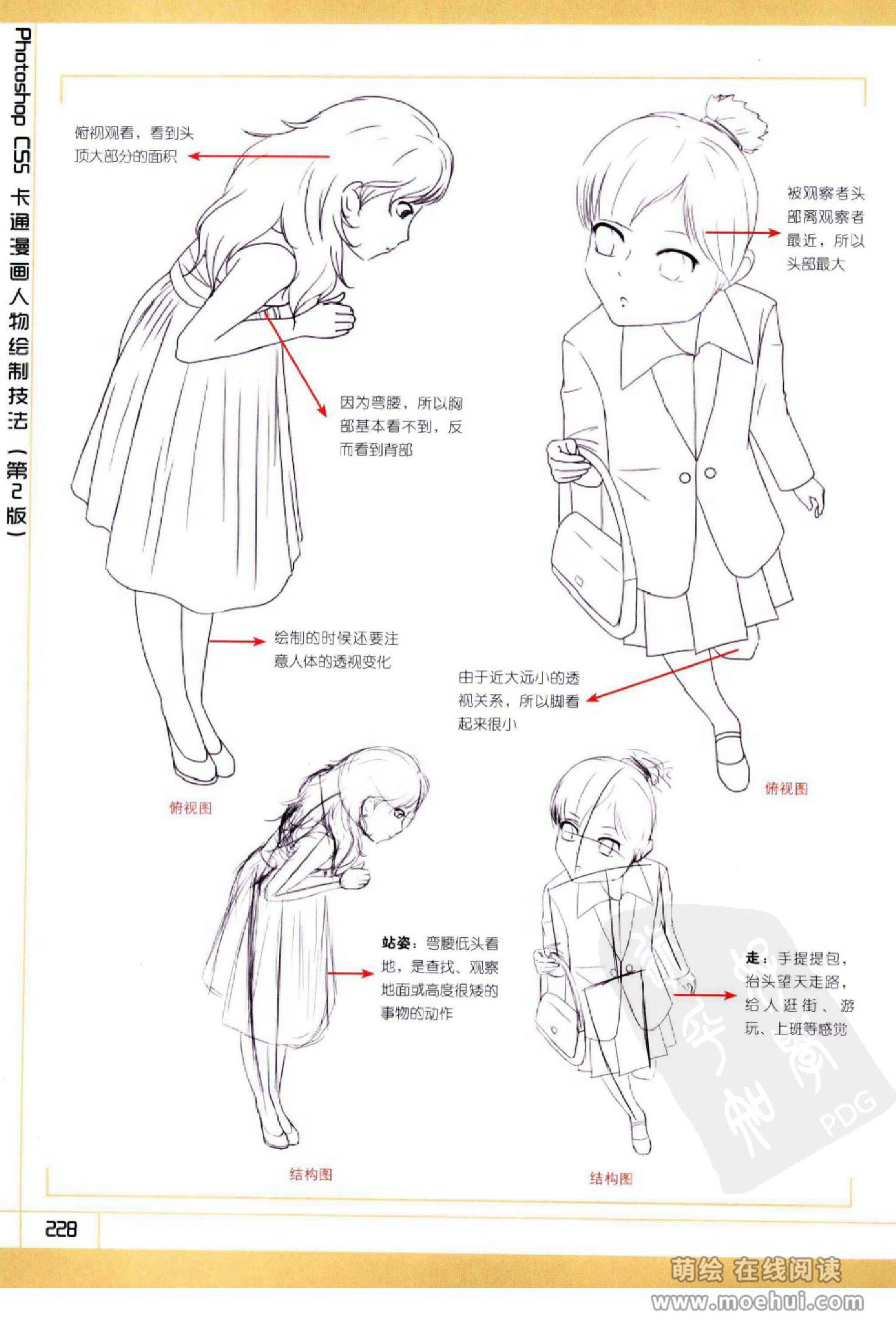 [在线试读]Photoshop CS5卡通漫画人物绘制技法[340P]