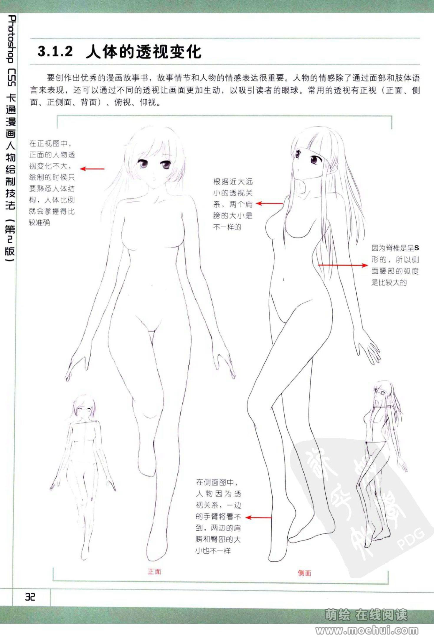 [在线试读]Photoshop CS5卡通漫画人物绘制技法[340P]
