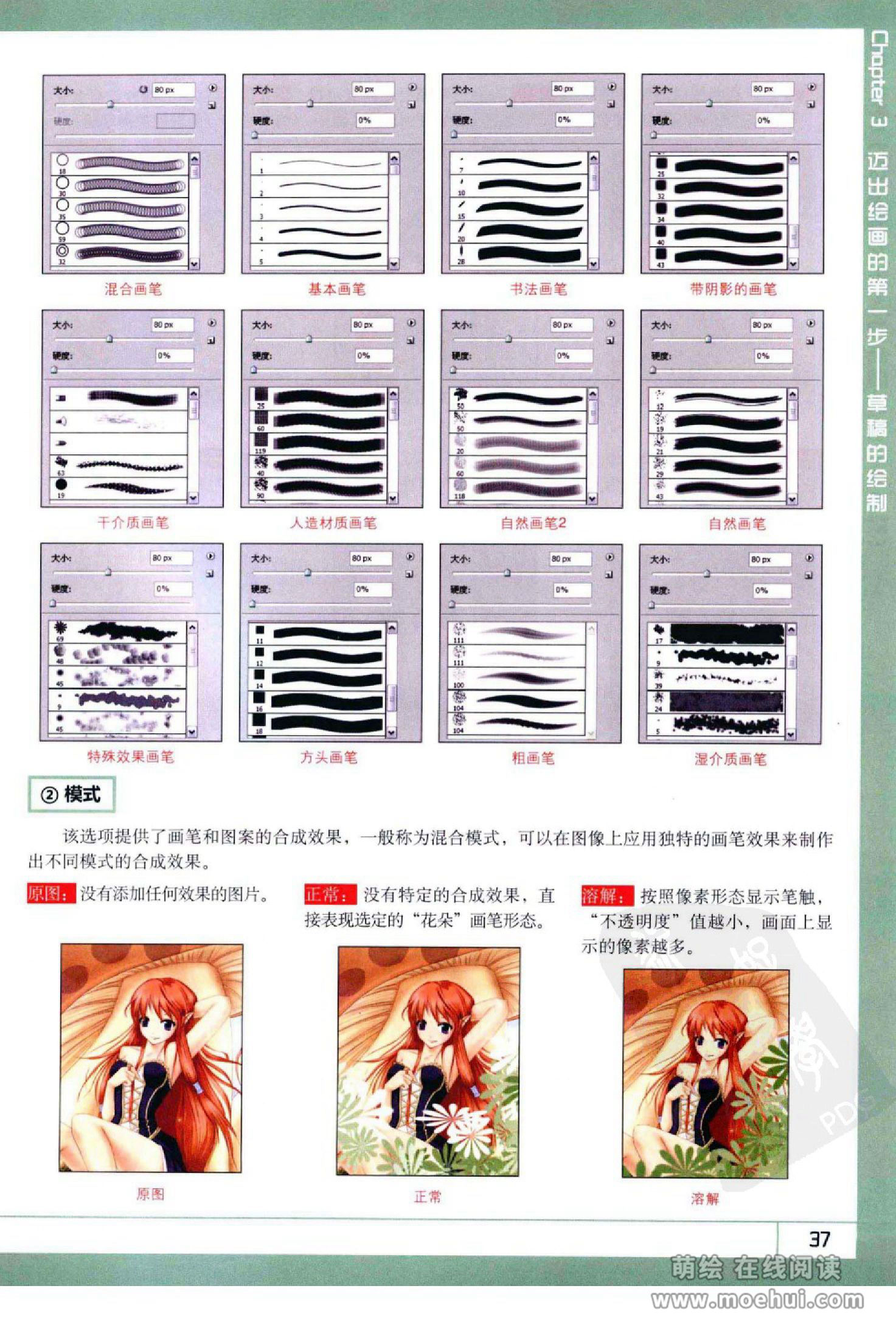 [在线试读]Photoshop CS5卡通漫画人物绘制技法[340P]