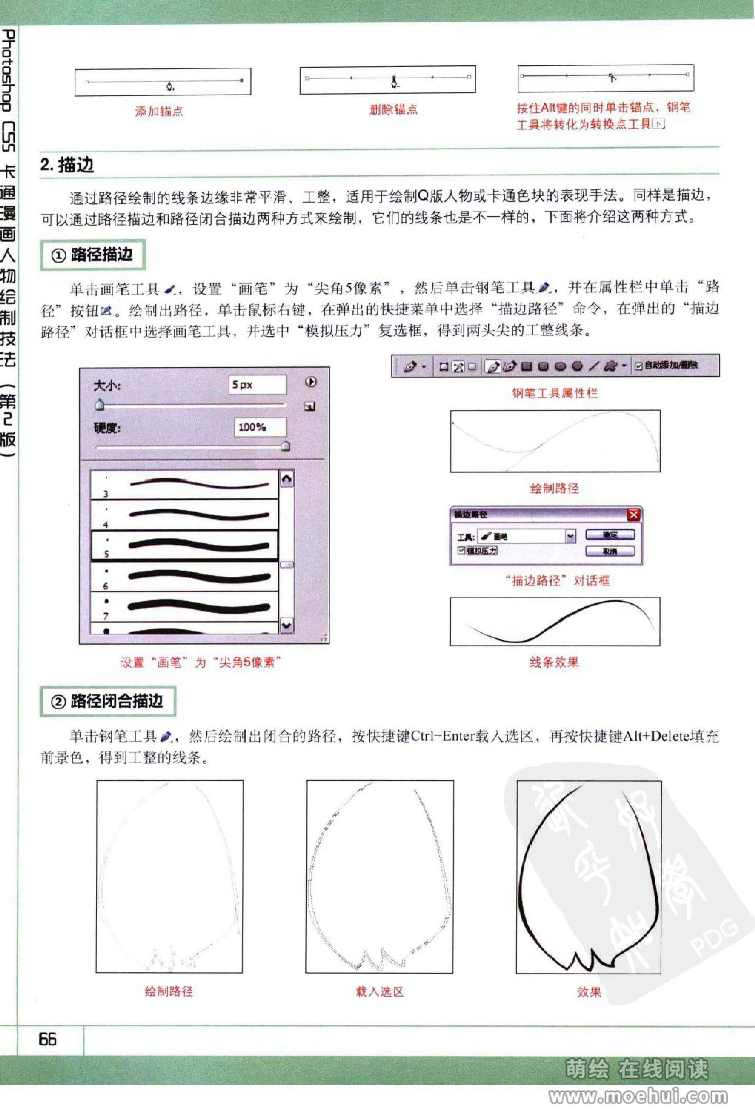 [在线试读]Photoshop CS5卡通漫画人物绘制技法[340P]