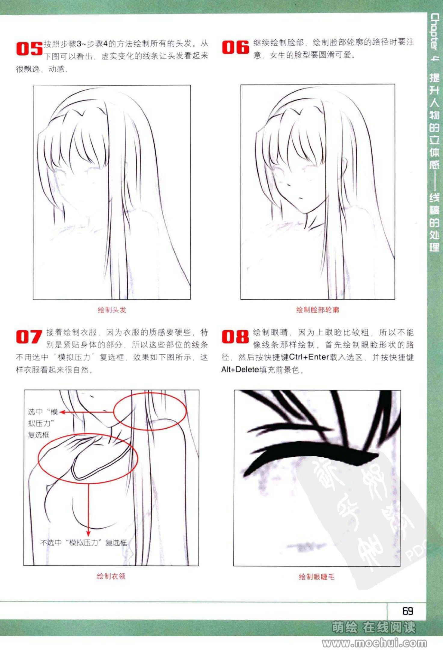 [在线试读]Photoshop CS5卡通漫画人物绘制技法[340P]