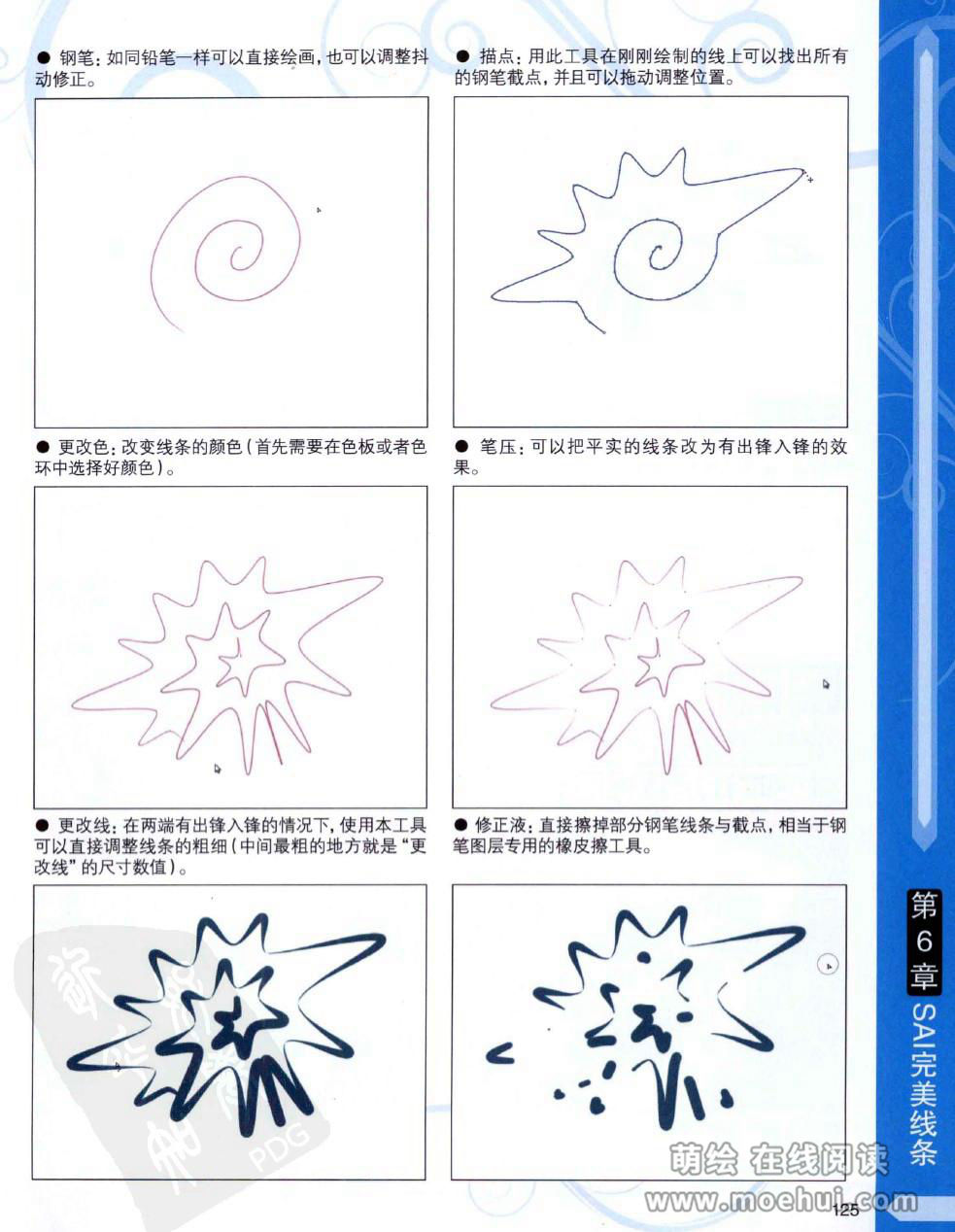[在线试读]CG进阶 SAI+Photoshop+ComicStudio动漫线稿绘制技法[266P]